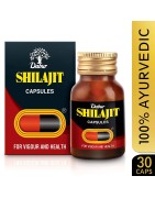 Dabur Shilajit Capsules For Vigour & Health, 30 Capsules